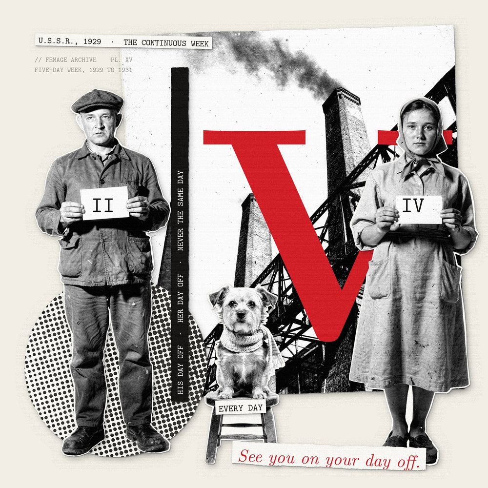 The collage for Plate XV